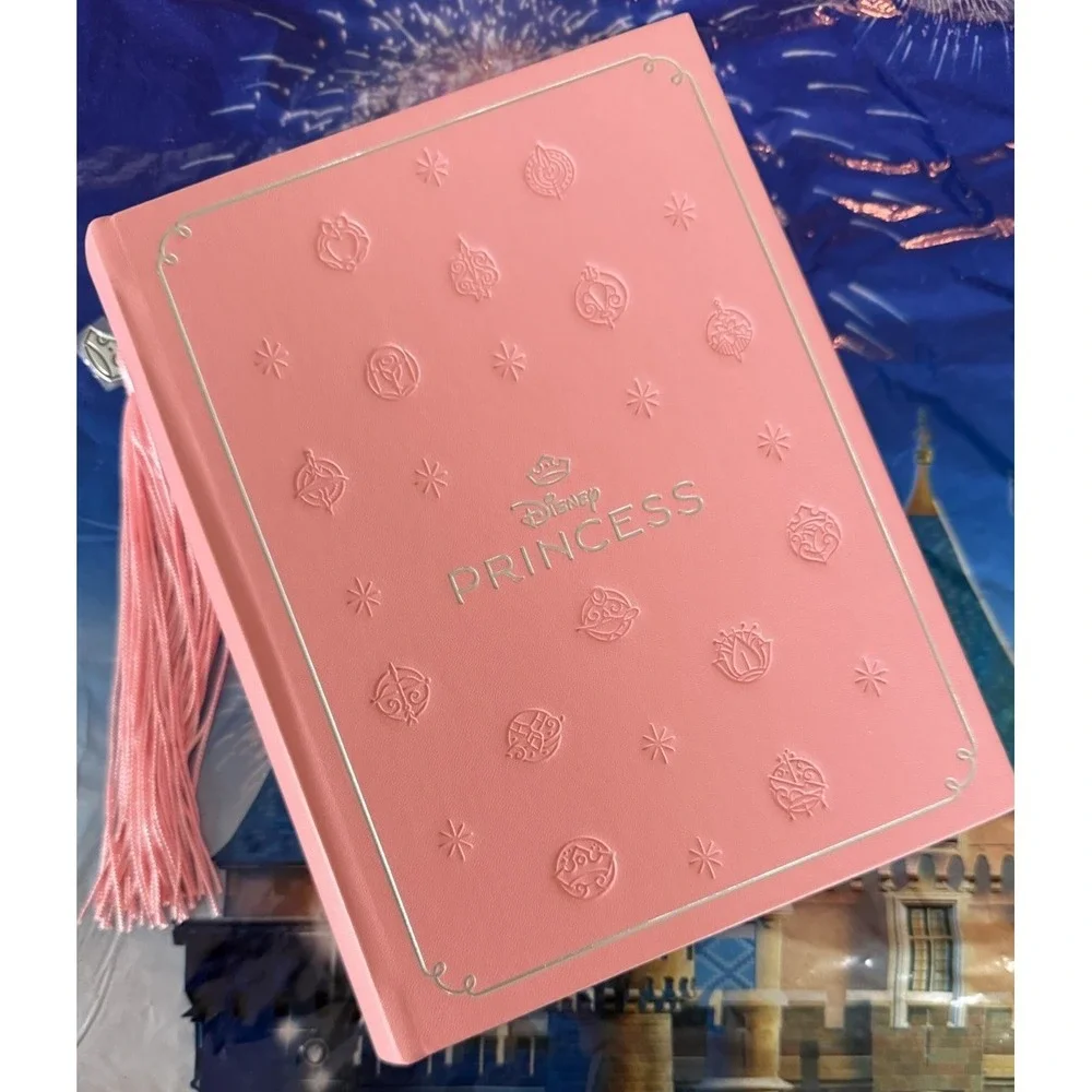 2026 Disney Parks Pandora Princess Collection Storybook Pink Jewelry Box Book